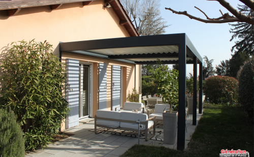 Pergola bioclimatique