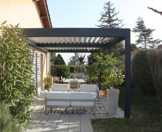 Les réalisations GCDH de pergolas bioclimatiques