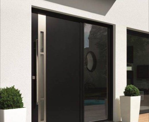 Porte d'entrée aluminium K LINE